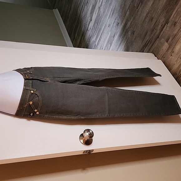 Rock & Republic Gold Wash Skinny Jeans Size 8 - Picture 2 of 14